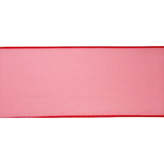 12 Pack: 4" x 10yd. Sheer Wired Ribbon by Celebrate It® Specialty